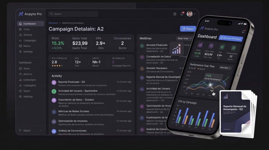 Dashboard SaaS React + Node
